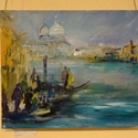 37 Eleonore Hettl "Venedig" - Öl, 60x50cm